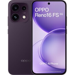 Oppo Reno16 FS 5G, 8 GB 512 GB, 6,57 AMOLED, 6500 mAh, Violett