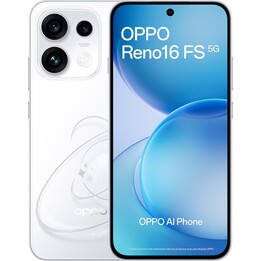 Oppo Reno16 FS 5G, 8GB 512GB, 6.57 AMOLED, 6500mAh, Blanco