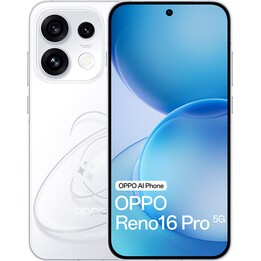 OPPO Reno16 Pro 5G, 12GB 512GB, 6.32 AMOLED, 6000mAh, Bianco