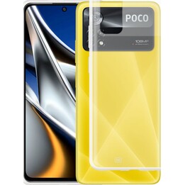 JUST IN CASE Crystal Clear TPU Coque Xiaomi Poco X4 Pro transparente