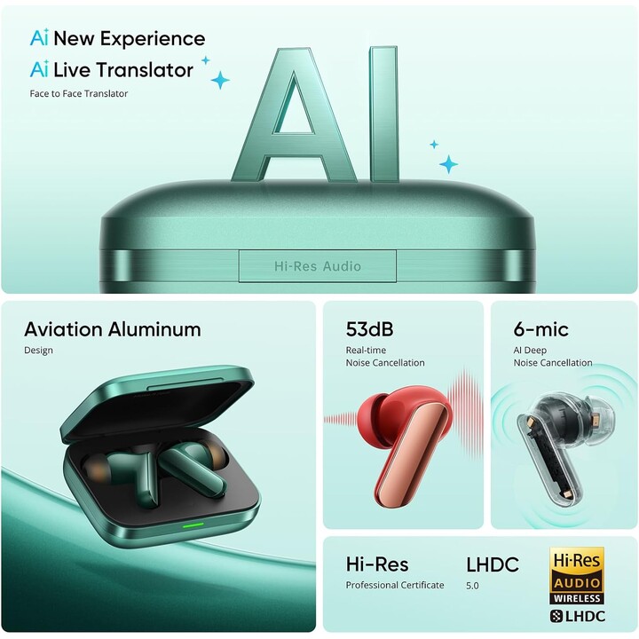 Realme Buds Air 7 Pro Metallic Grey