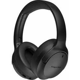 Kruger&Matz Street 4 wireless on-ear headphones with active noise cancellation (ANC), black.