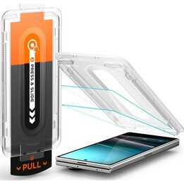 Pellicola protettiva in vetro temperato Spigen EZ Fit per Samsung Galaxy Z Fold 7 (confezione da 2)