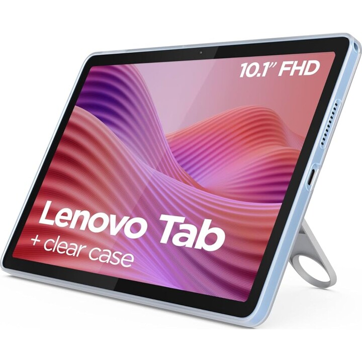 Lenovo Tab 10.1 4 GB 64 GB WiFi Polar Blue mit transparenter Hülle
