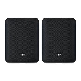 WiiM Sound LITE Twin Pack schwarz Smart Speaker Hi-Res Multiroom Lautsprecher-Set