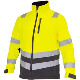 Giacca da lavoro Softshell riflettente AWTOOLS AW02664 T3, taglia XXL