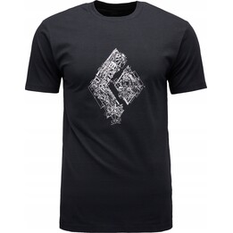 T-shirt a maniche corte in cotone Black Diamond Engineered