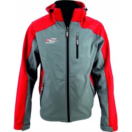 AWTOOLS AW02700 T4 Veste Softshell de Travail Rouge Gris Taille S