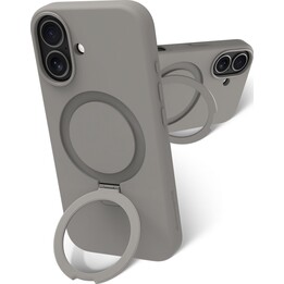 dbramante 1928 Roskilde MS Kick ICON - Capa protetora para iPhone 17 compatível com MagSafe (River Stone)