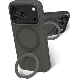 dbramante 1928 Roskilde MS Kick ICON - Protective Case for iPhone 17 Pro Compatible with MagSafe (Forest Shade)