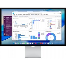 Espositore da studio - Vetro standard - Adattatore per montaggio VESA (supporto non incluso)