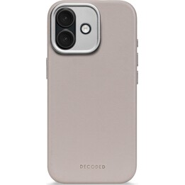 Decoded Leather backcover with MagSafe for iPhone 17, Clay