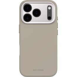 Decoded Silikon case with MagSafe funda silicona iPhone 17 Pro taupe