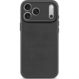 Decoded Leather Backcover iPhone 17 Pro Max Lederhülle schwarz