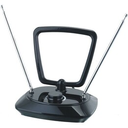 Indoor TV antenna with 1.8m coaxial cable, 5G, DVB-T/T2, RED compatible