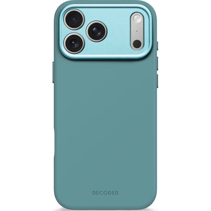 Decoded Silicone case with MagSafe for iPhone 17 Pro Max Retro Blue
