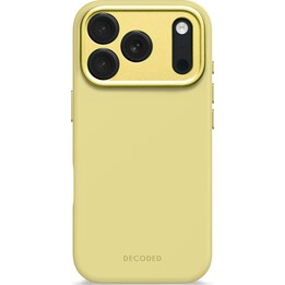 Cover posteriore in silicone antimicrobico Decoded - Custodia protettiva in silicone compatibile con MagSafe per iPhone 17 Pro (
