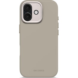 Decoded Coque en silicone antimicrobienne iPhone 17 Soft Taupe