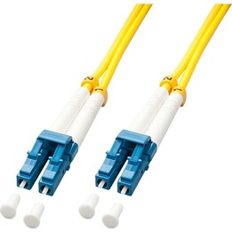 Lindy OS2 Câble à fibre optique LC-LC 10 m jaune