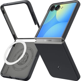 Spigen Nano POP MagFit Cover posteriore nera per Samsung Galaxy Z Flip 8