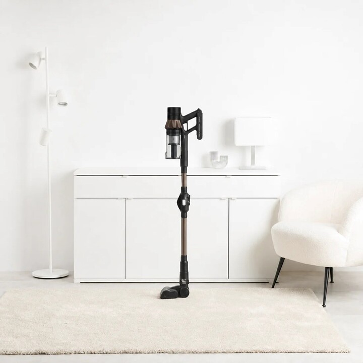 Taurus Homeland X9 Pro Pet & Car Cordless Stick Vacuum Cleaner, Battery Operated, Dry, HEPA, Bagless, 0.7 L, 615 W, Black/Br