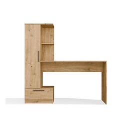 Set Schreibtisch + Regal COSMO Eiche Artisan