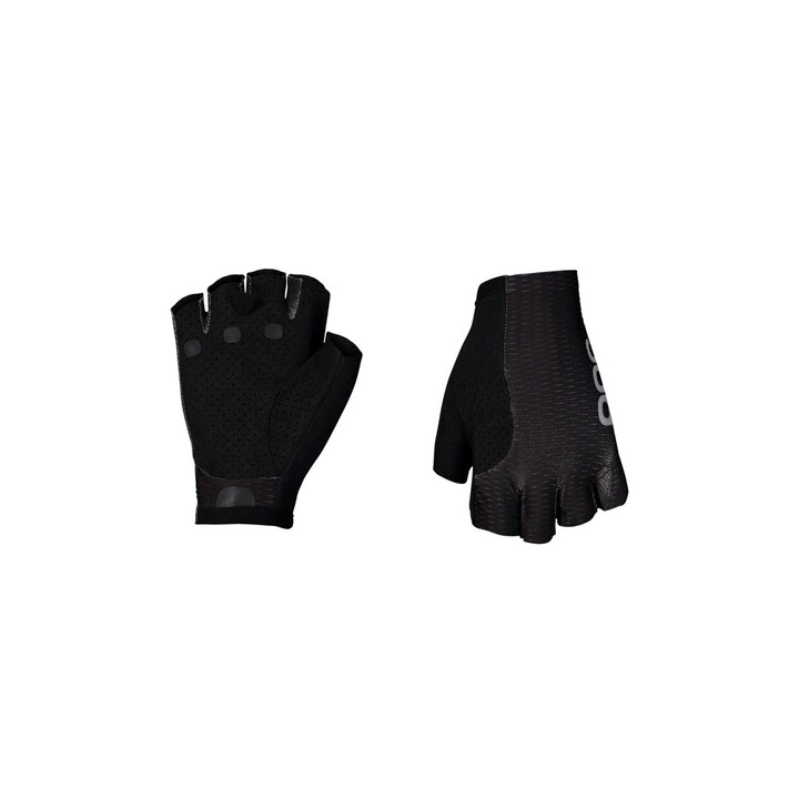 Guantes de ciclismo cortos POC Agile - Negro uranio Talla: M