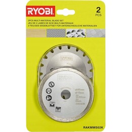 Juego de hojas universales para sierra de calar Ryobi 5132004662, 2 unidades