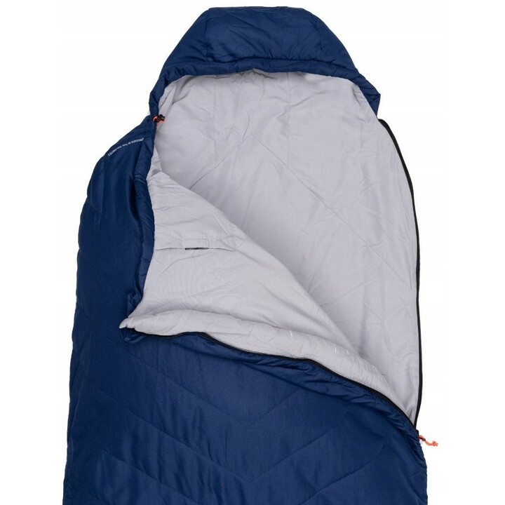 SALEWA 0001438300041286 Saco de dormir Micro II 850 Quattro, azul, izquierda