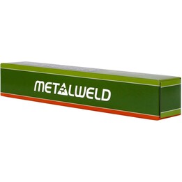 Metalweld KE31221E Rutweld 12 elettrodi di saldatura al rutilo 2,5x350 mm 5 kg
