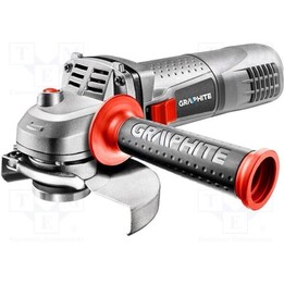 Graphite 59G063 amoladora angular 750W 115 mm negra