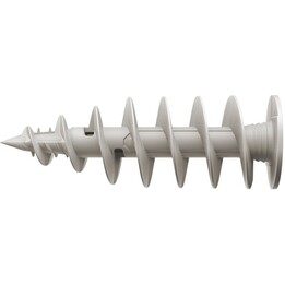 Fischer 570349 Duopower Universal-Wanddübel und Ankerschrauben, 25 Stück