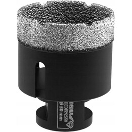 Broca de diamante com núcleo soldado a vácuo Dedra DED1592S50, M14, 50 mm