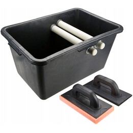 Topex TOP-13A339 Fliesenreinigungsset mit 40-Liter-Eimer und Spachteln