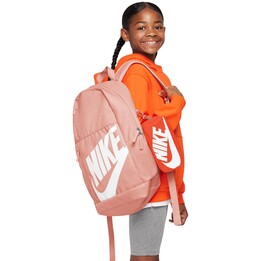 Mochila Nike Elemental, cor pêssego + estojo laranja HJ4186 800