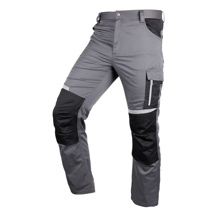 Pantalones de trabajo Mix&Match, gris y negro, talla XL