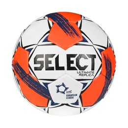 Select Ultimate European League Replic 1 v25 balón de balonmano blanco/naranja