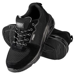 O1 SR Neo Air professional trainers, black, size 39