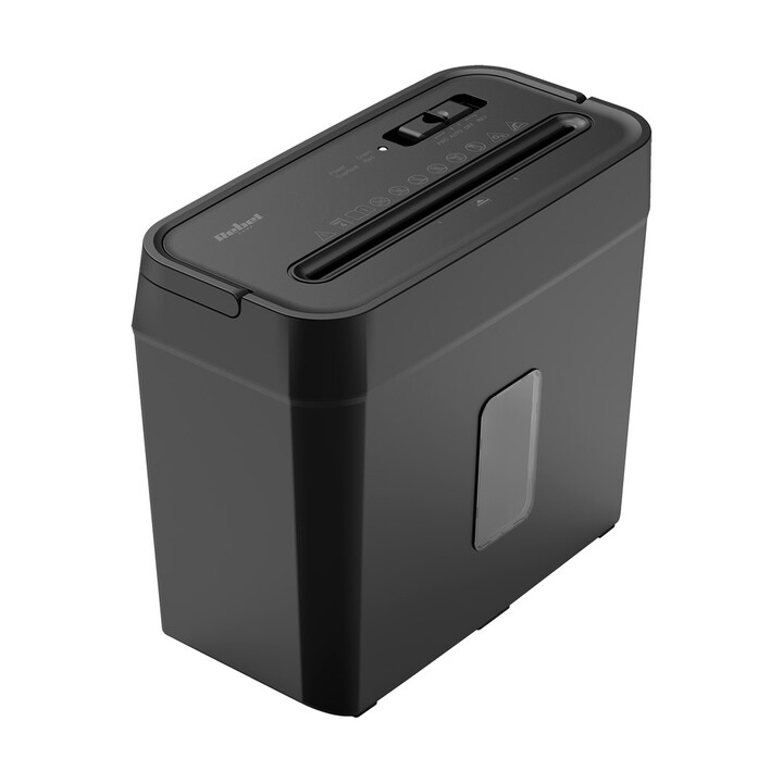 Destructora de documentos compacta P-4 GDPR de 4 hojas, 8 L