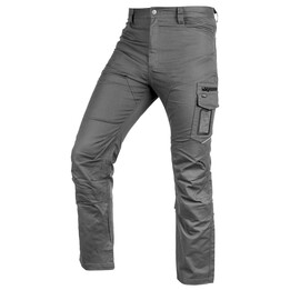 Mix&Match work trousers, canvas, grey, size XS