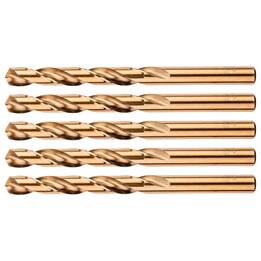 Brocas metálicas HSS-Co de 10,0 mm, 5 unidades.