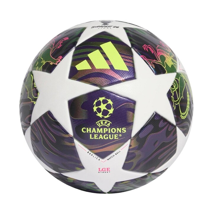 adidas UCL 25/26 Street Ball blanco y morado JX9088 SOCI