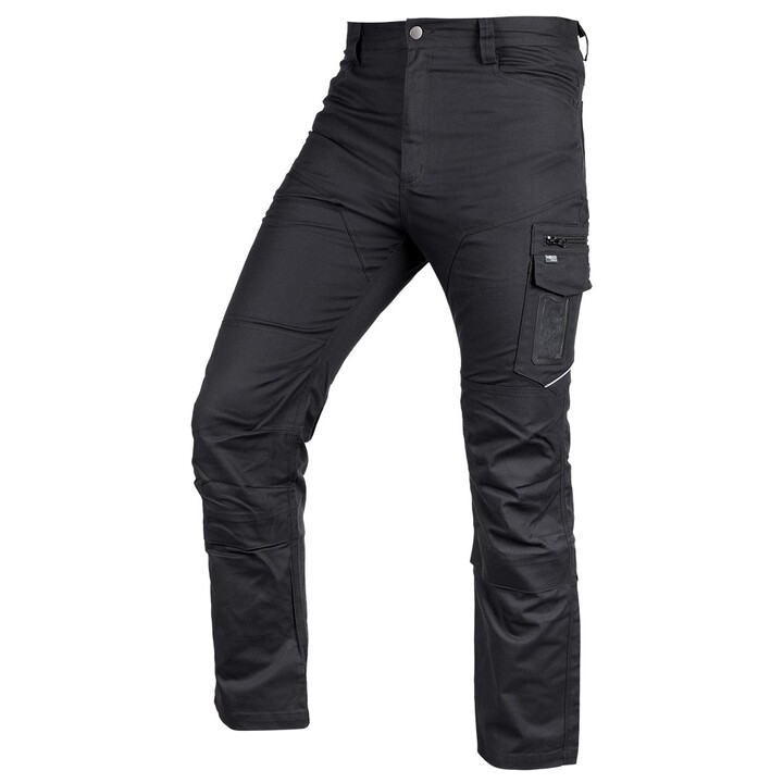 Pantalones de trabajo Mix&Match, lona, negros, talla XXL