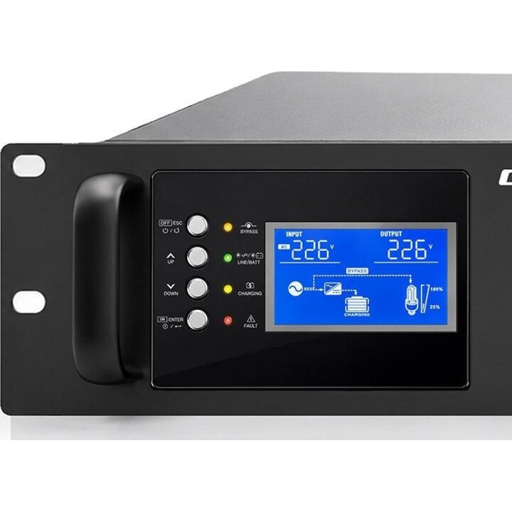 UPS de onda sinusoidal pura para RACK 3kVA 3000W PF1.0