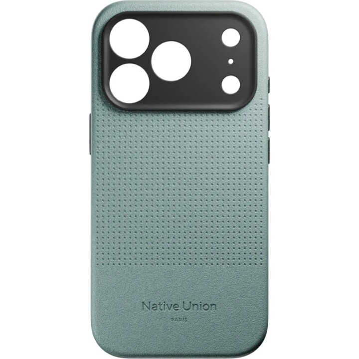 Funda Native Union Active Case - Funda compatible con MagSafe para iPhone 17 Pro Max (verde pizarra)