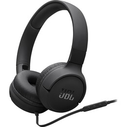 Cuffie on-ear JBL Tune 520C cablate (USB-C) nere