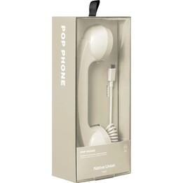 Celular Native Union Pop Phone - Aparelho USB-C com função de atender e encerrar chamadas (Cor Areia)