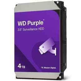 Western Digital WD Purple Surveillance 4TB/ 3.5'/ SATA III/ 128MB Hard Drive