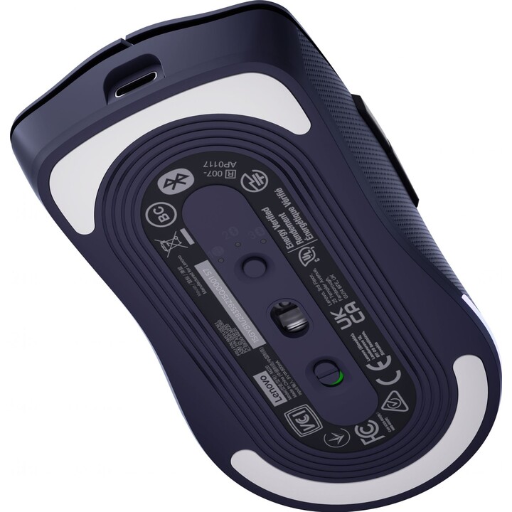 Lenovo Legion M220 mouse Gaming Ambidextrous RF Wireless + Bluetooth + USB Type-C Optical 5000 DPI