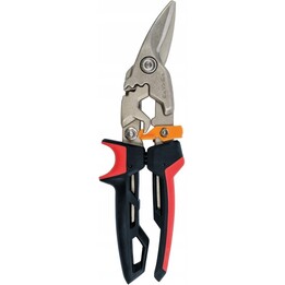 Fiskars 1027209 PowerGear Linkshänder-Blechschere für die Luftfahrt